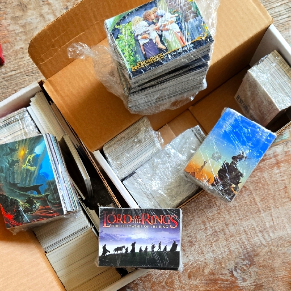 Collectors Cards, Lord Of The Rings, X-Files, Darrell Scott, Michael Whelan LOT